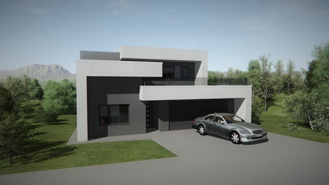 CONS-EPITESZET-modern csaladi haz